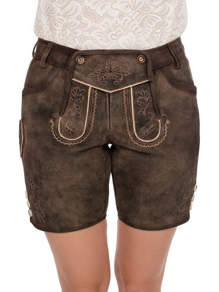 Spieth & Wensky Lederhose DESSAU in hellbraun günstig kaufen