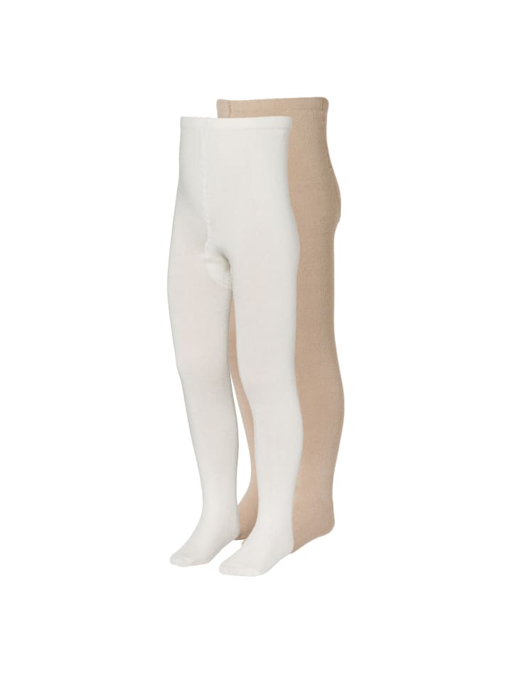 Cotton Prime® Strumpfhosen 4er Set für Kinder in Wollweiss/Beige günstig kaufen 110/116