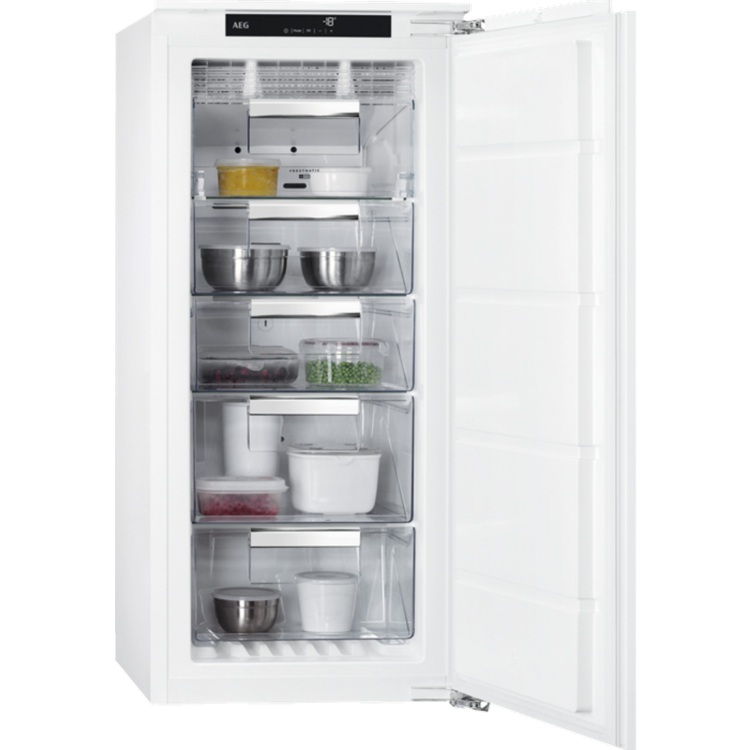 AEG Einbaugefrierschrank ABE812E6NC, 122.4 cm hoch, 55.6 cm breit