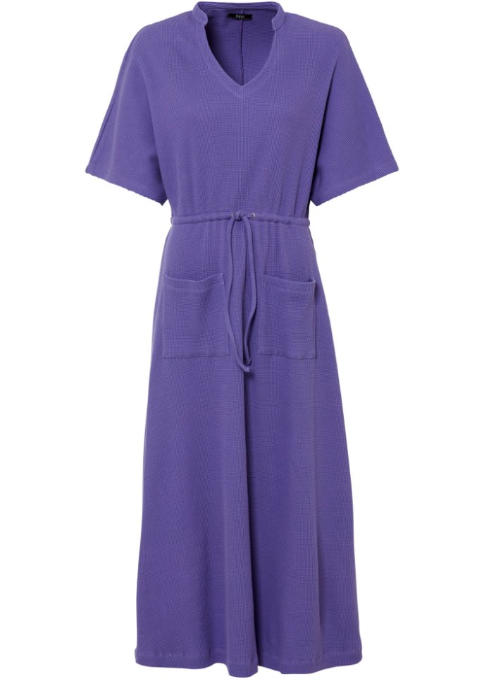 Midikleid mit aufgesetzten Taschen