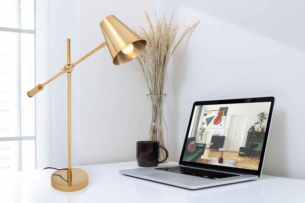 Kayoom Tischlampe Celeste 525 Gold