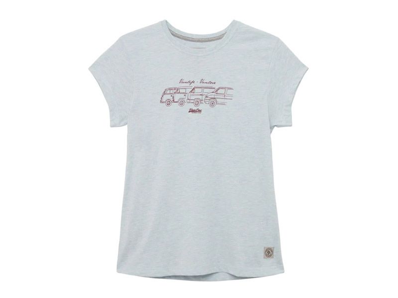 Van One Family Member Glacier Blue Damen T-shirt