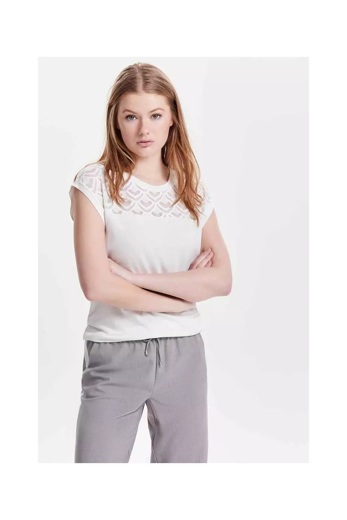Only Tops Femme couleur beige