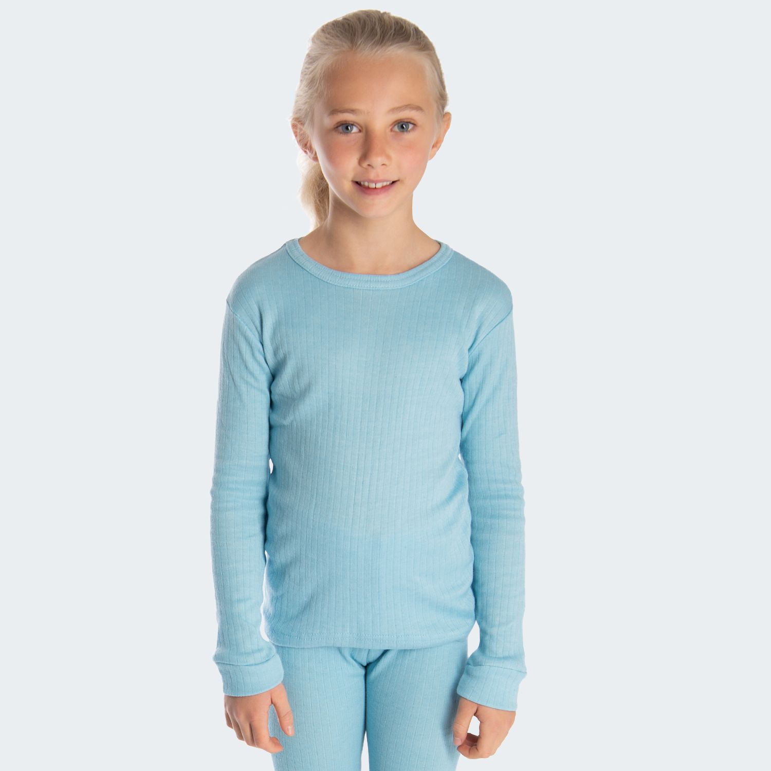 Black Snake Cuddle Creme/Blau 2-Pack Kinder Thermoshirt