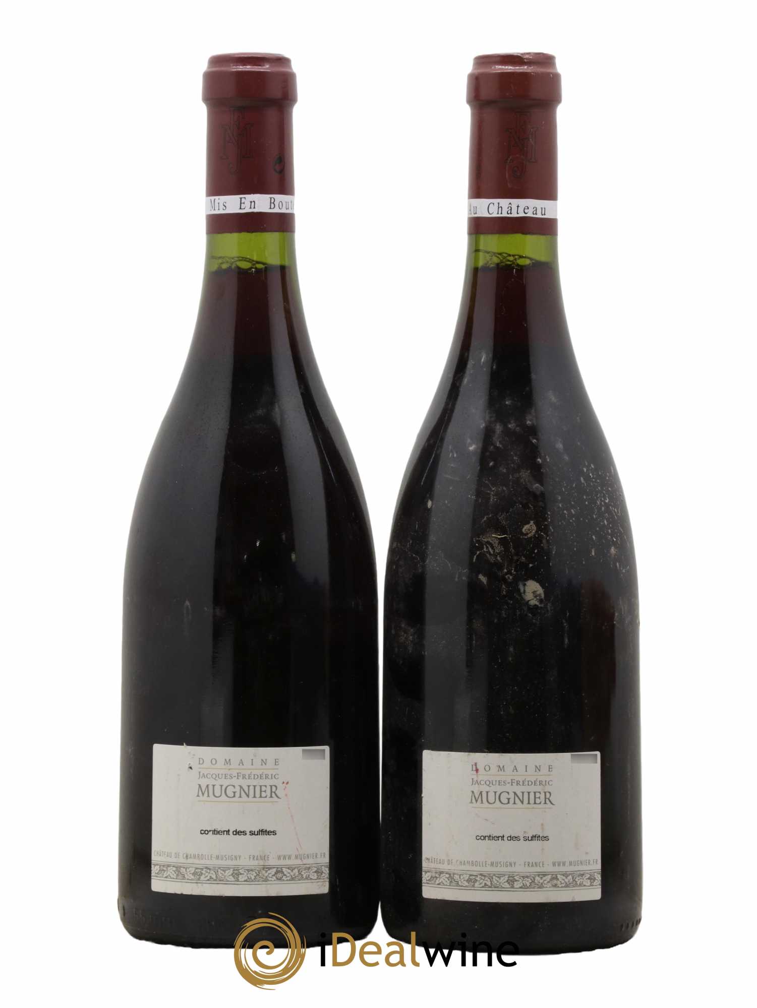 Chambolle-Musigny Jacques-Frédéric Mugnier  2008 - Lot de 2 Bouteilles