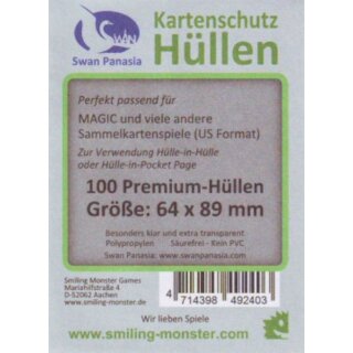 Swan Panasia Kartenhüllen Premium 64mm x 89mm (100)