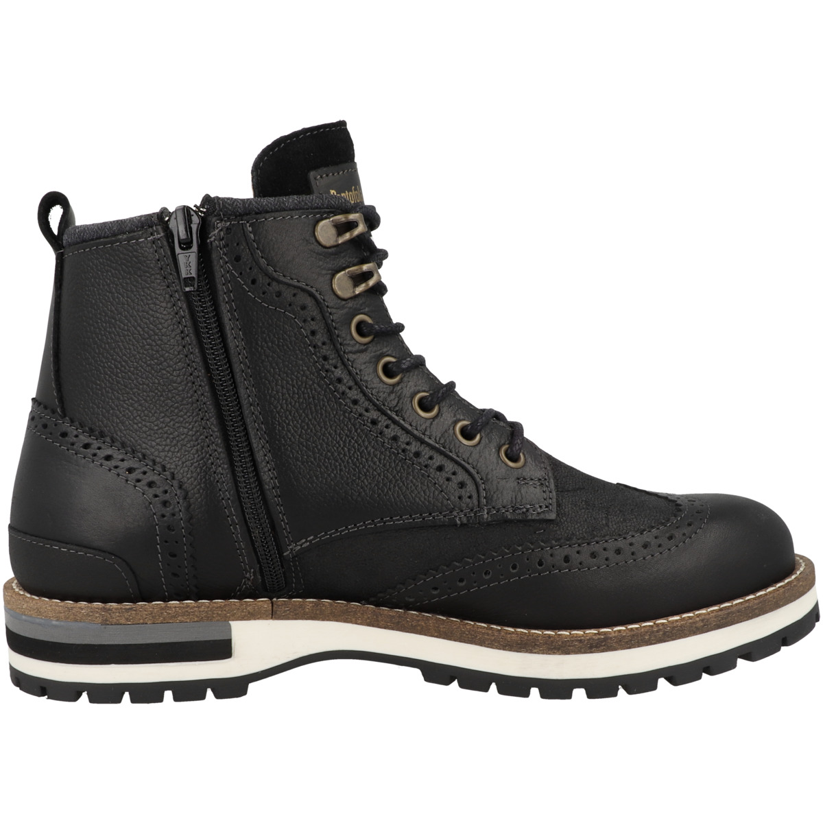 Pantofola d'Oro Tocchetto 2.0 Uomo High Schnürboots schwarz