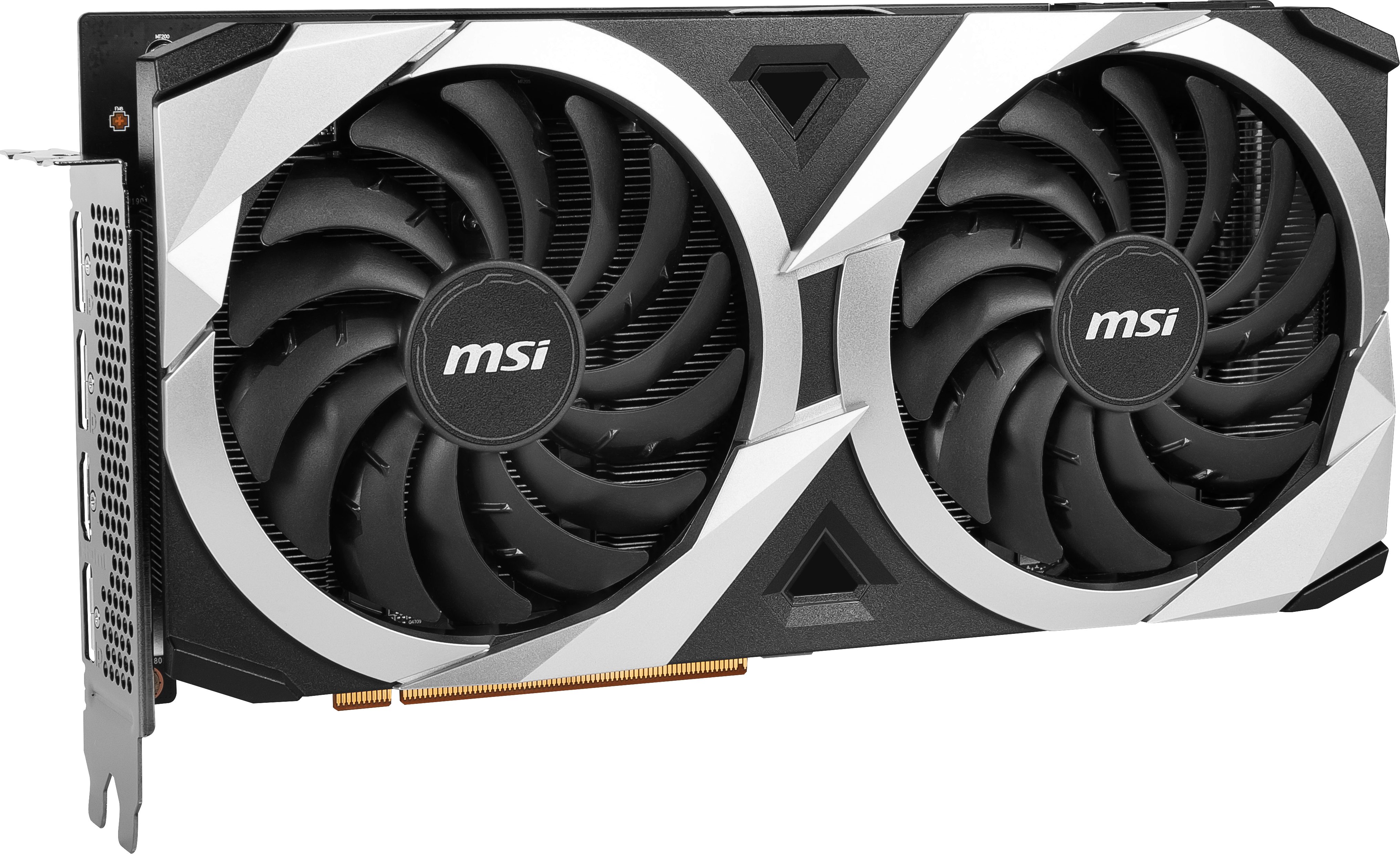 MSI Radeon RX 6750 XT MECH 2X 12G OC Grafikkarte (12 GB, GDDR6)