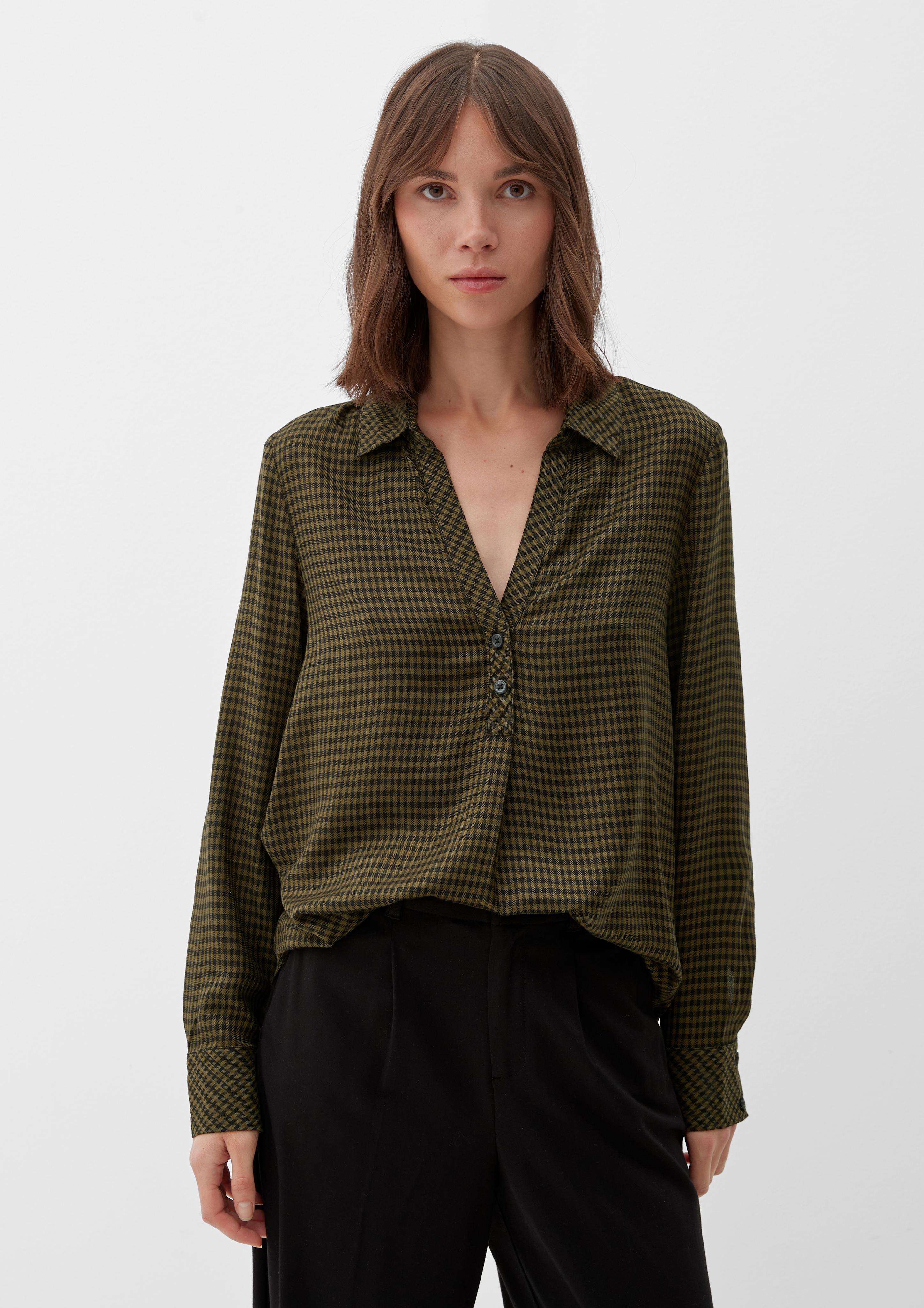 Bluse mit Karomuster  2120721-79N7