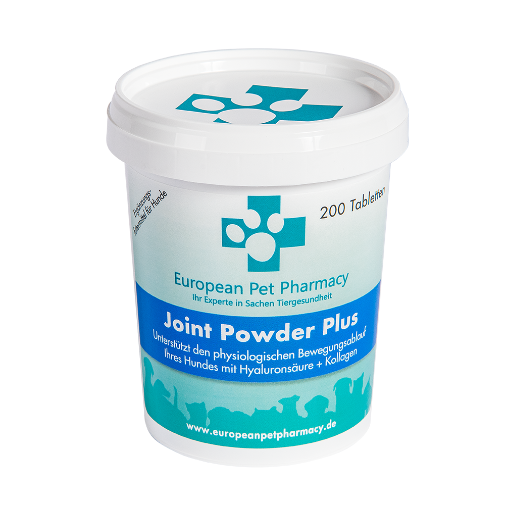 Europeanpetpharmacy Ergänzungsfutter & Aufzucht Europeanpetpharmacy Joint Powder Plus 200 Tabletten