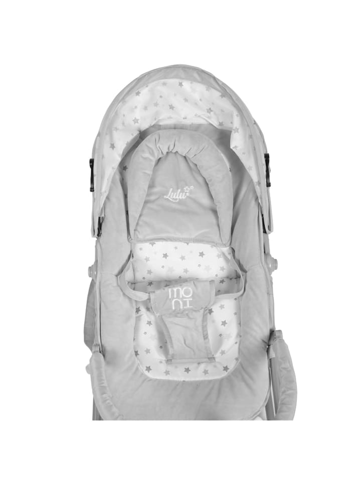 Moni Babywippe Lulu Spielbogen in grau günstig kaufen onesize