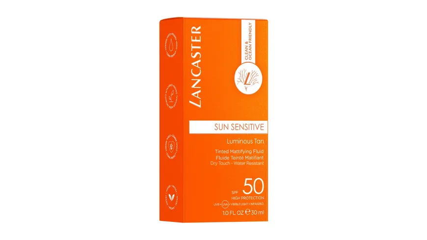 LANCASTER Sun Sensitive Matt Fluid SPF50 30 ml