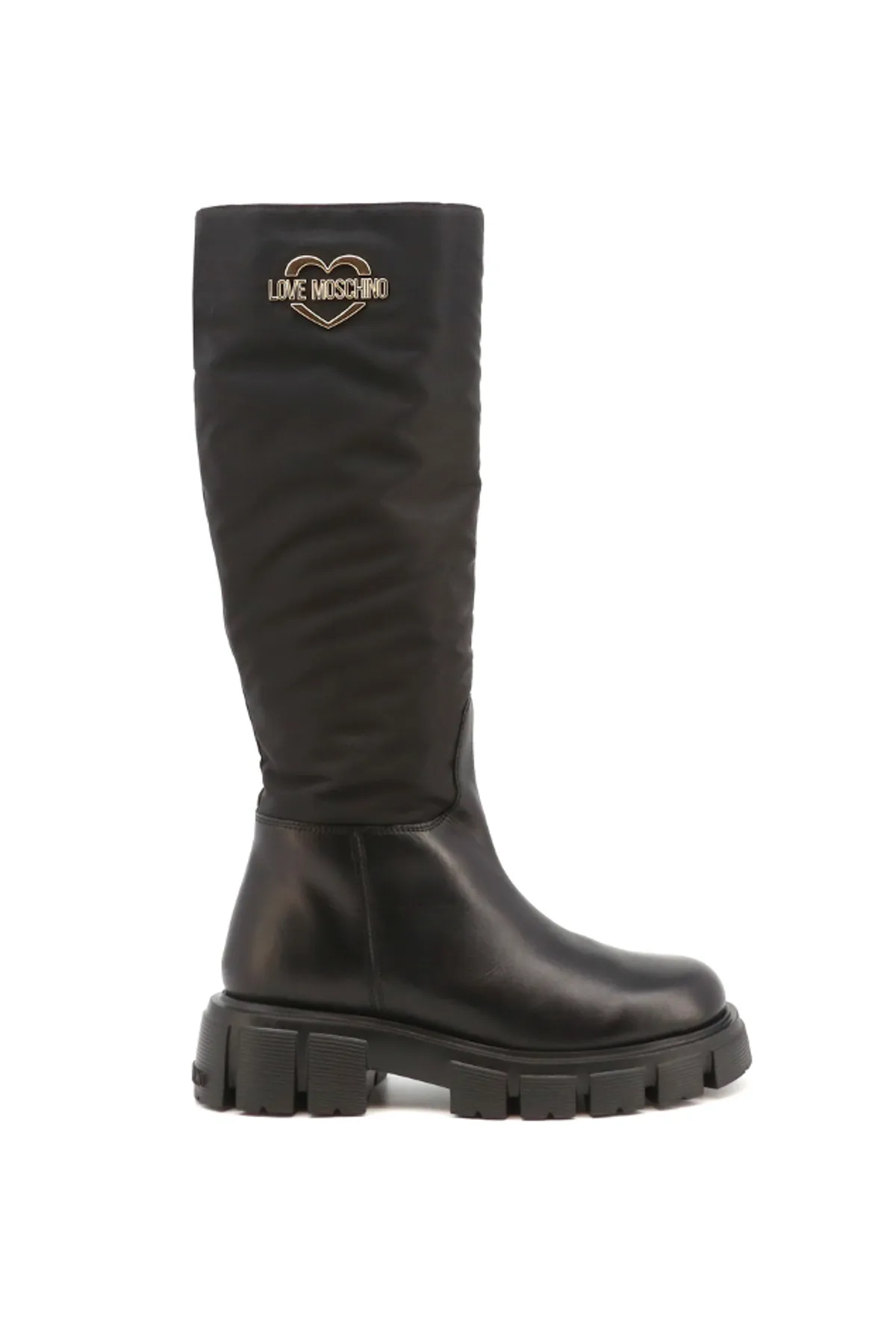 Moschino  Stiefelette - Schwarz - Flacher Absatz
