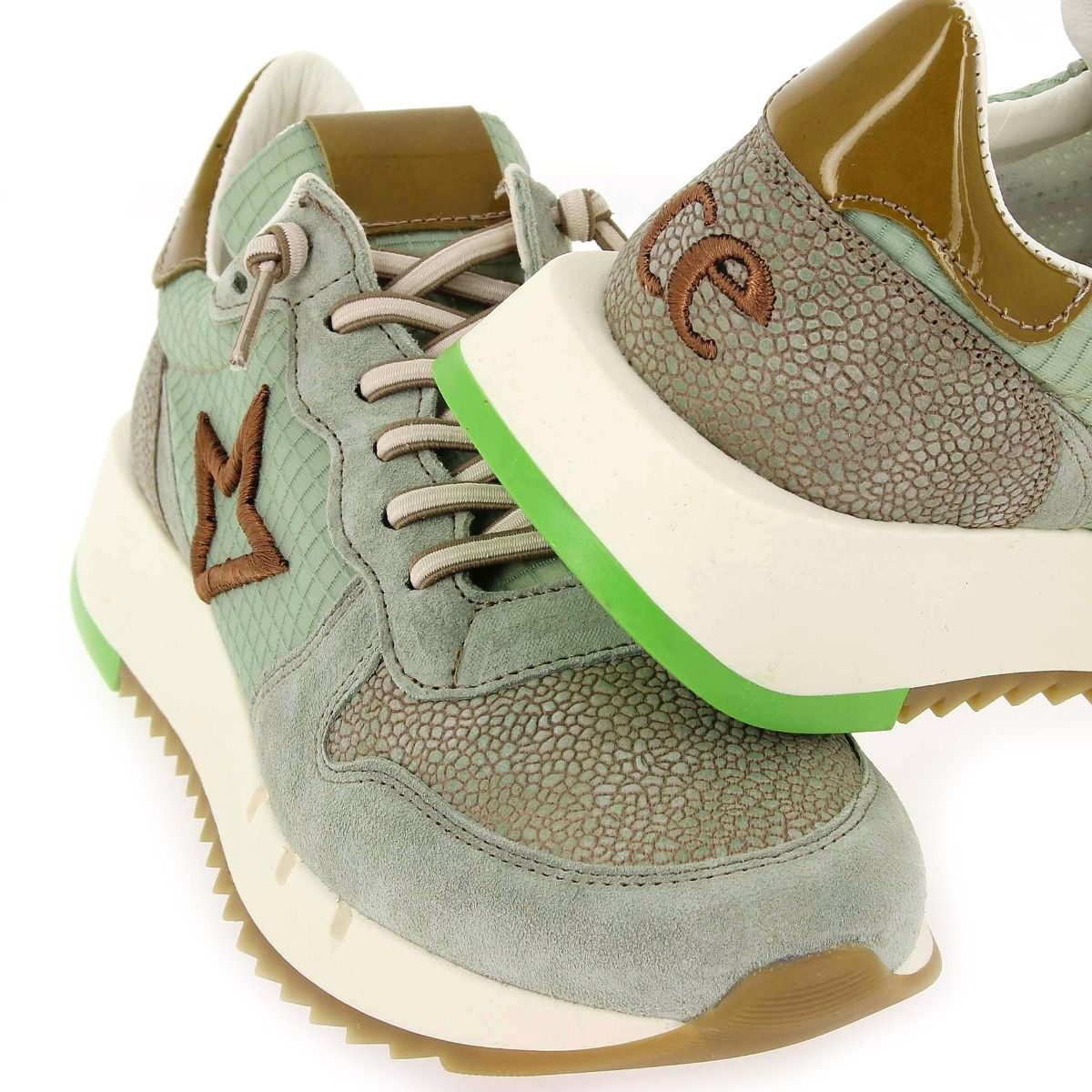 Cetti  C1301 SRA E23 - Vert sauge Taupe