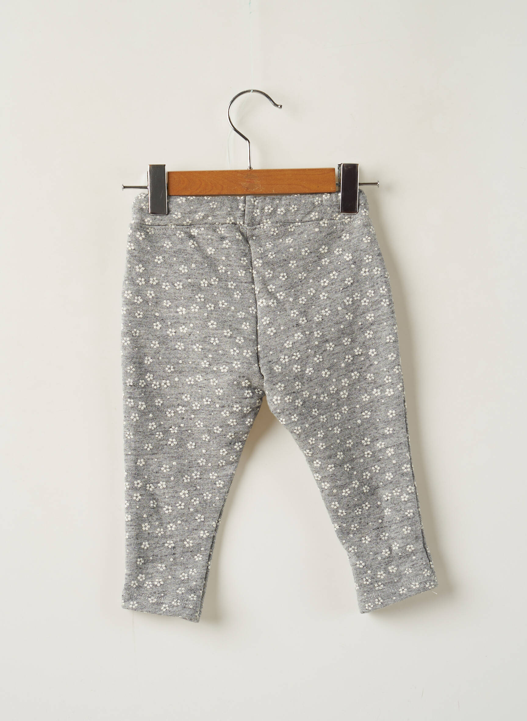 3 Pommes Jeans Coupe Droite Fille couleur gris
