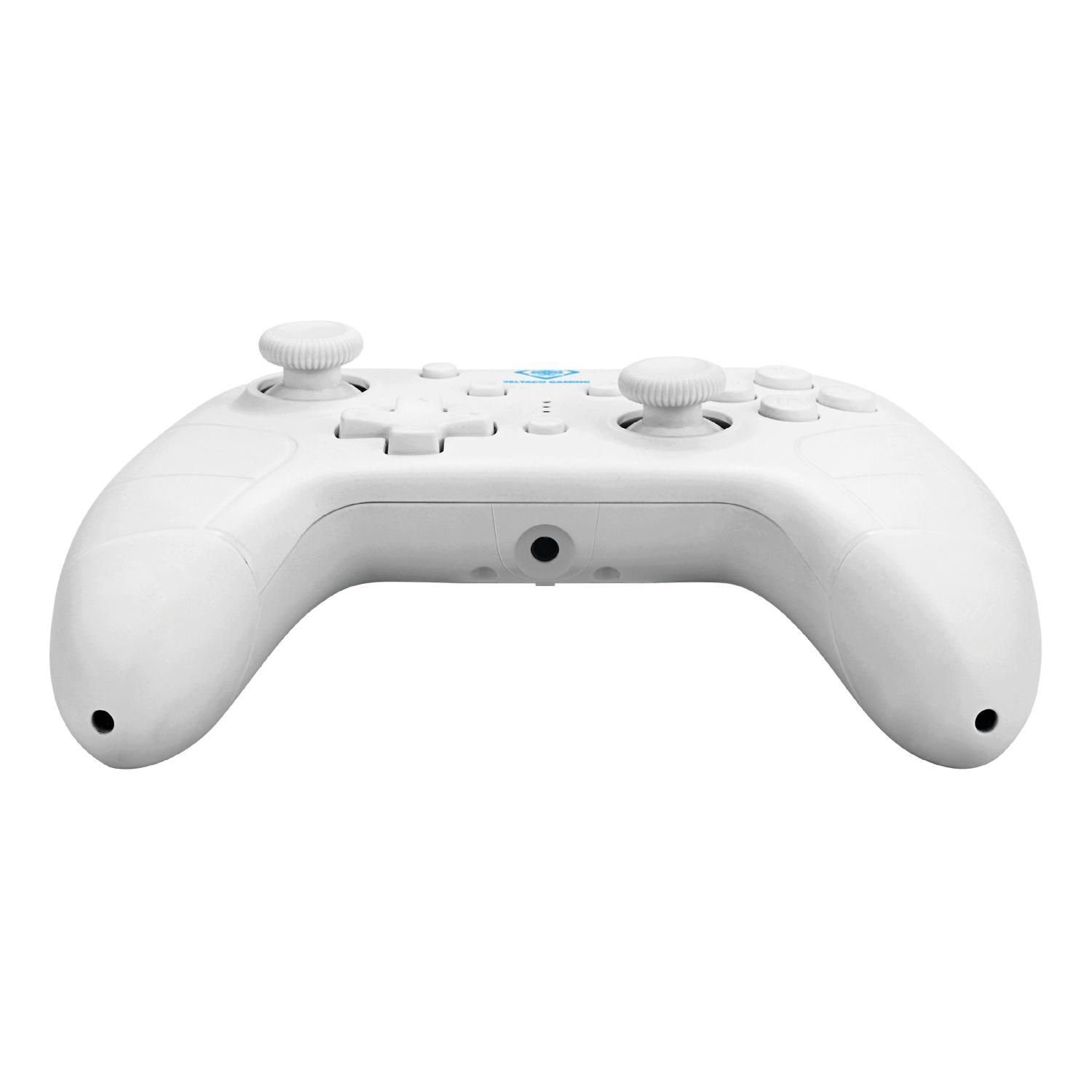 DELTACO Nintendo Switch Gaming Controller Bluetooth 600 mAh Gaming-Controller (3D Joysticks, Bluetooth, Wireless)