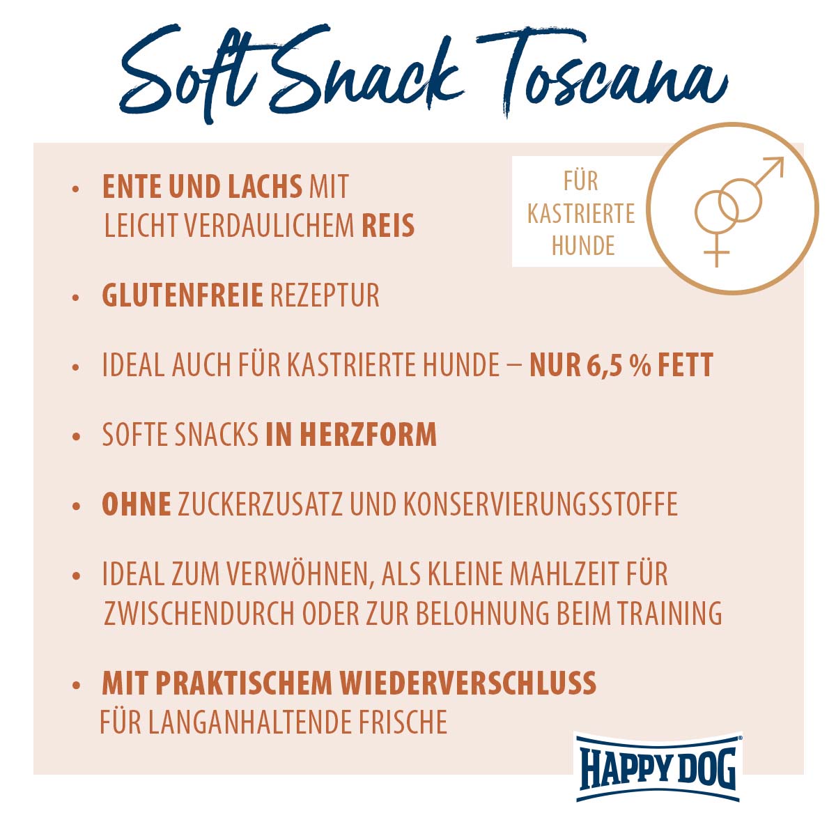 Happy Dog SoftSnack Toscana günstig kaufen bei ZooRoyal