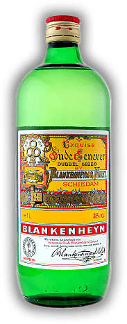 Blankenheym Oude Jenever 1,0 Liter Blankenheym Oude Jenever 1,0 Liter Nach alterTtradition zweifach gebrannt und daher besonders rein. 1	 Liter - Vol 38%