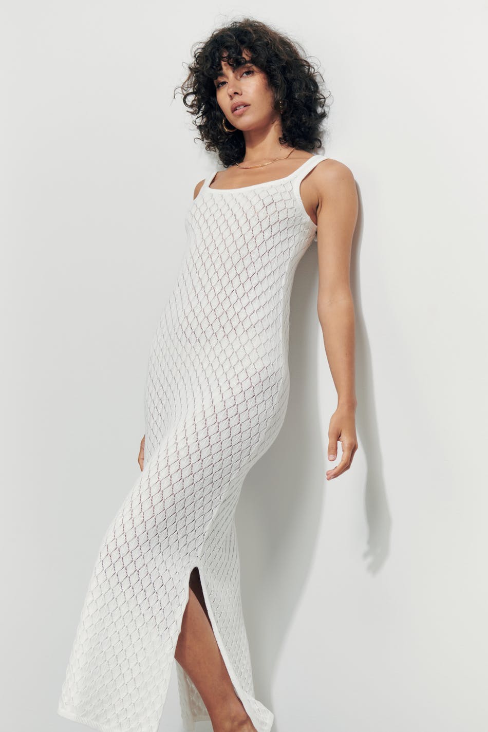 Knitted maxi dress