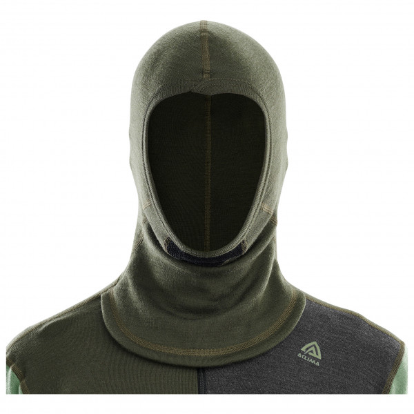 Aclima - Warmwool Hood Sweater Zip - Merinopullover
