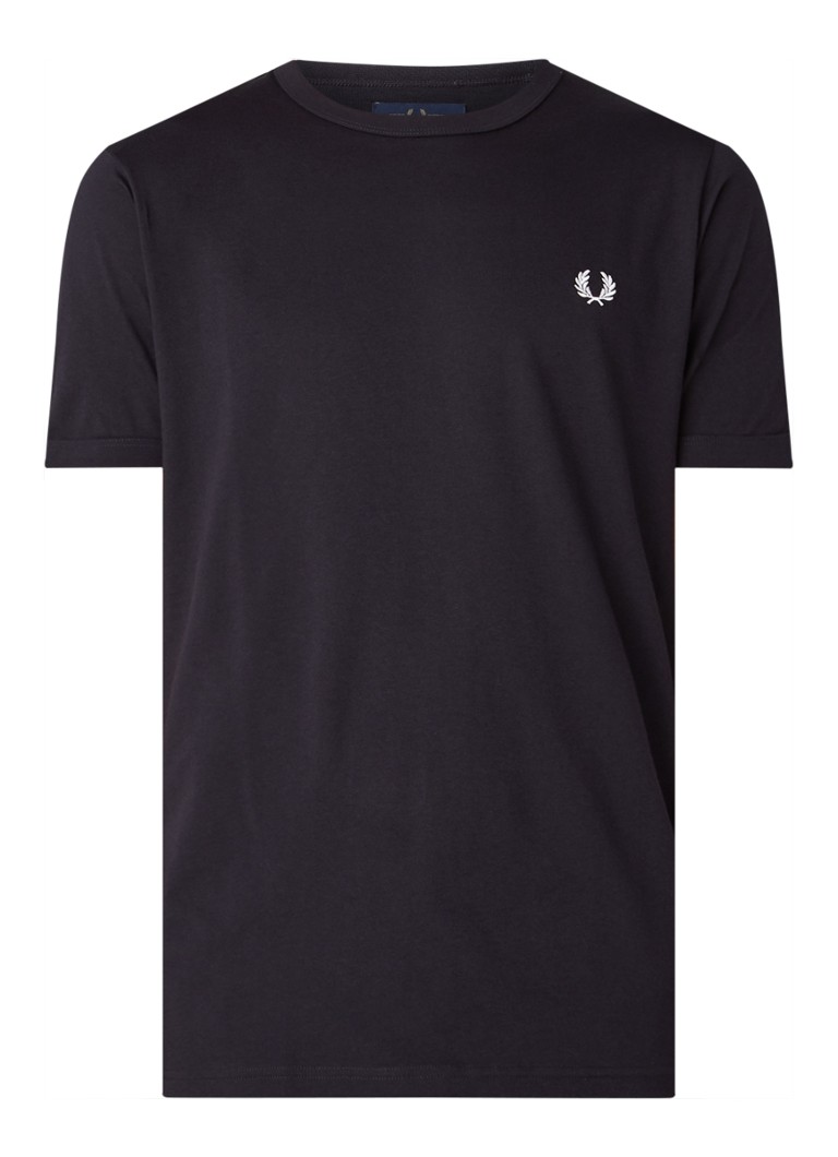 Fred Perry Ringer T-krekls ar apaļu kakla izgriezumu