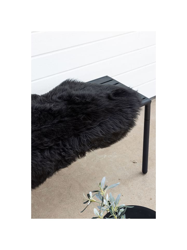 ebuy24 Kunstfell Katy Schwarz 55 x 180 cm günstig kaufen onesize
