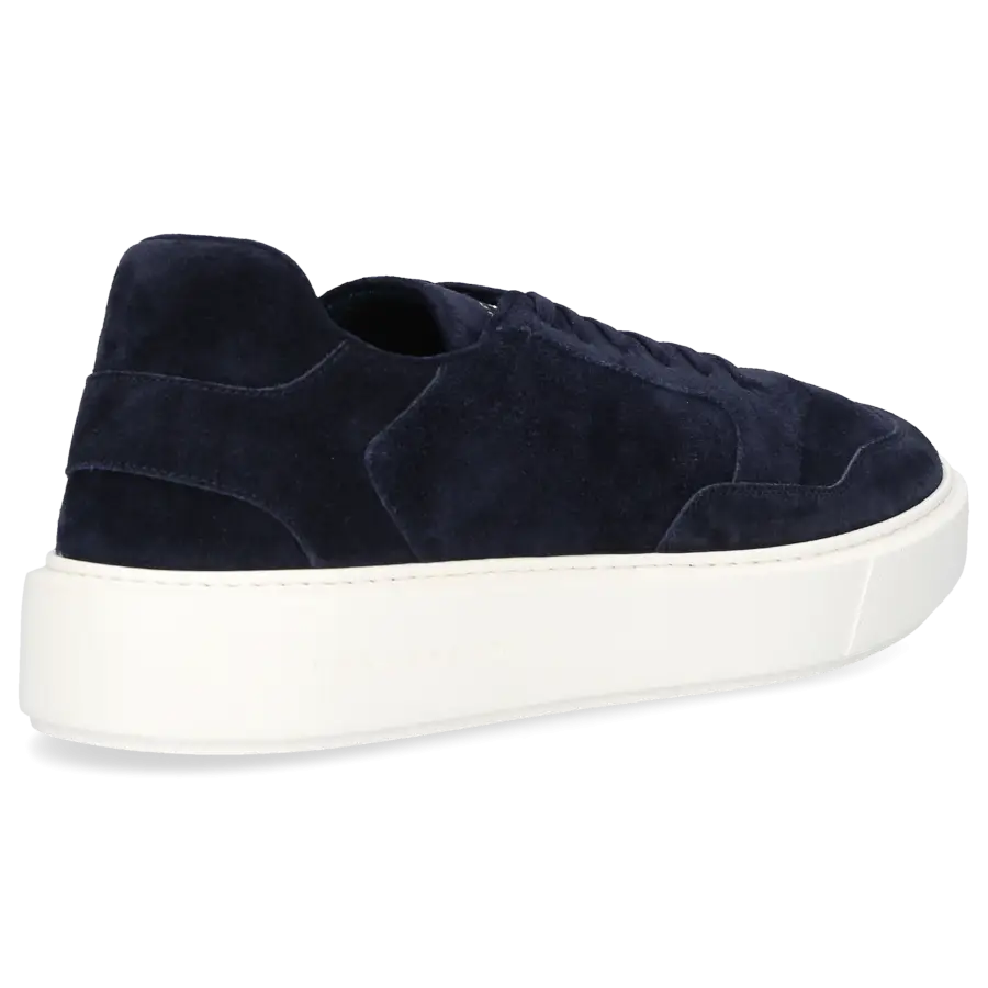 Henderson - Sneaker low PERSEO Veloursleder - blau