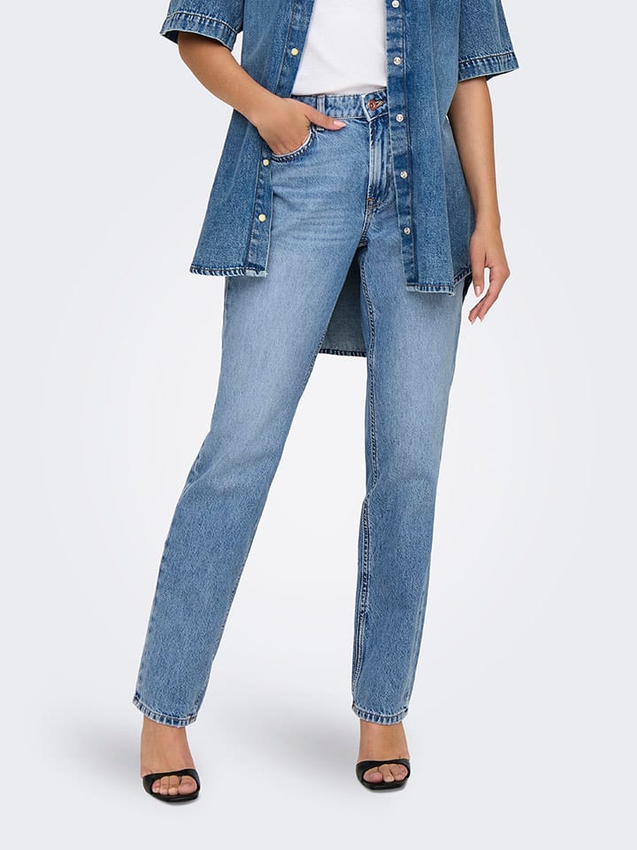 ONLY Jeans - Regular fit - in Hellblau günstig kaufen