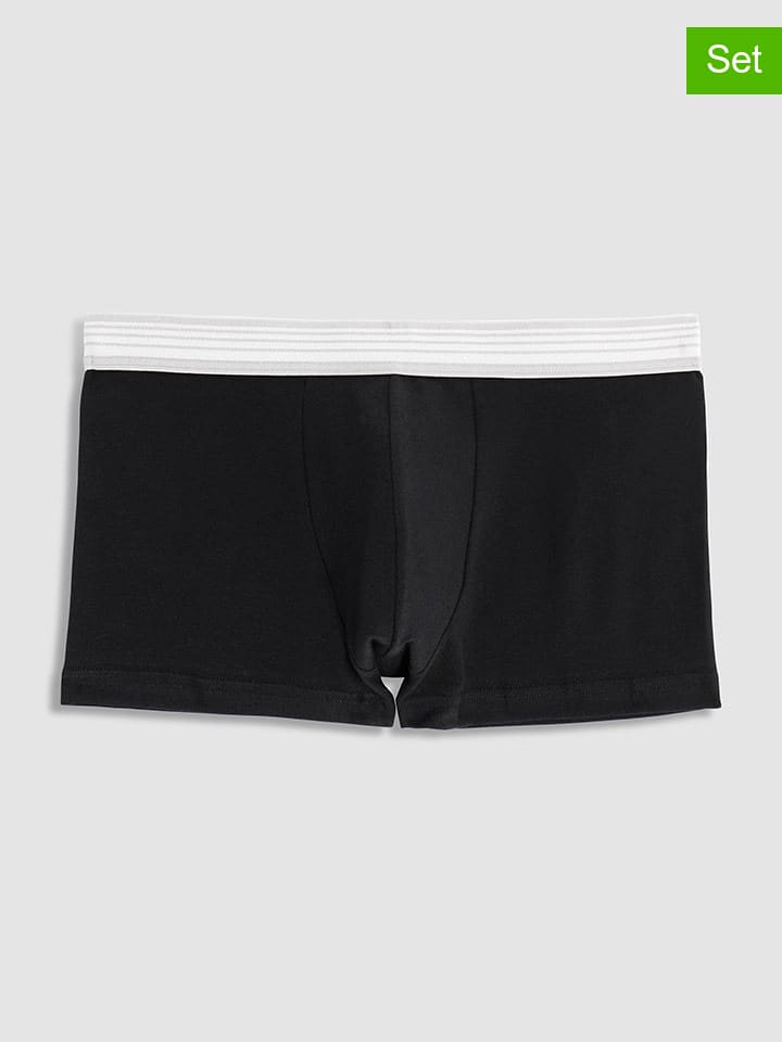 COTONELLA 2er-Set: Boxershorts in Schwarz günstig kaufen