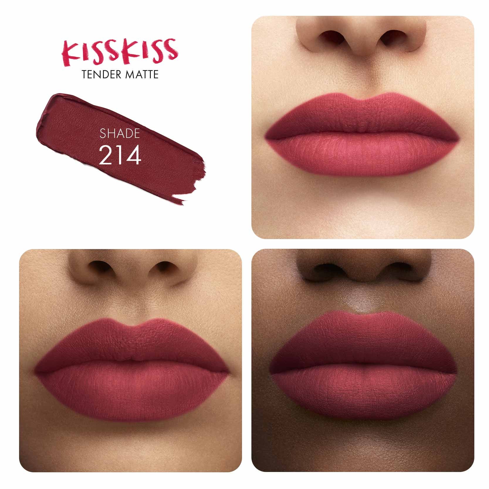 Lips KissKiss Tender Matte - Ruj mat, Ruj