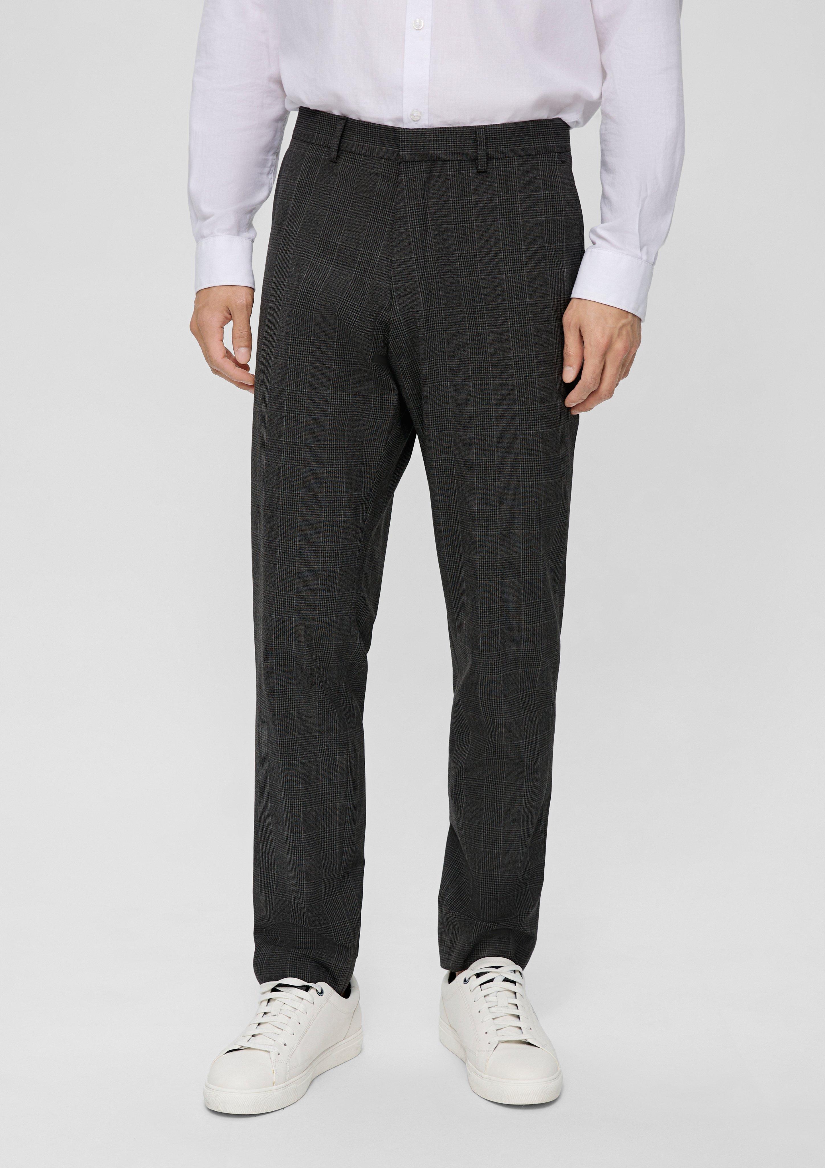 Slim: Hose aus Viskosemix  2137146-98N3