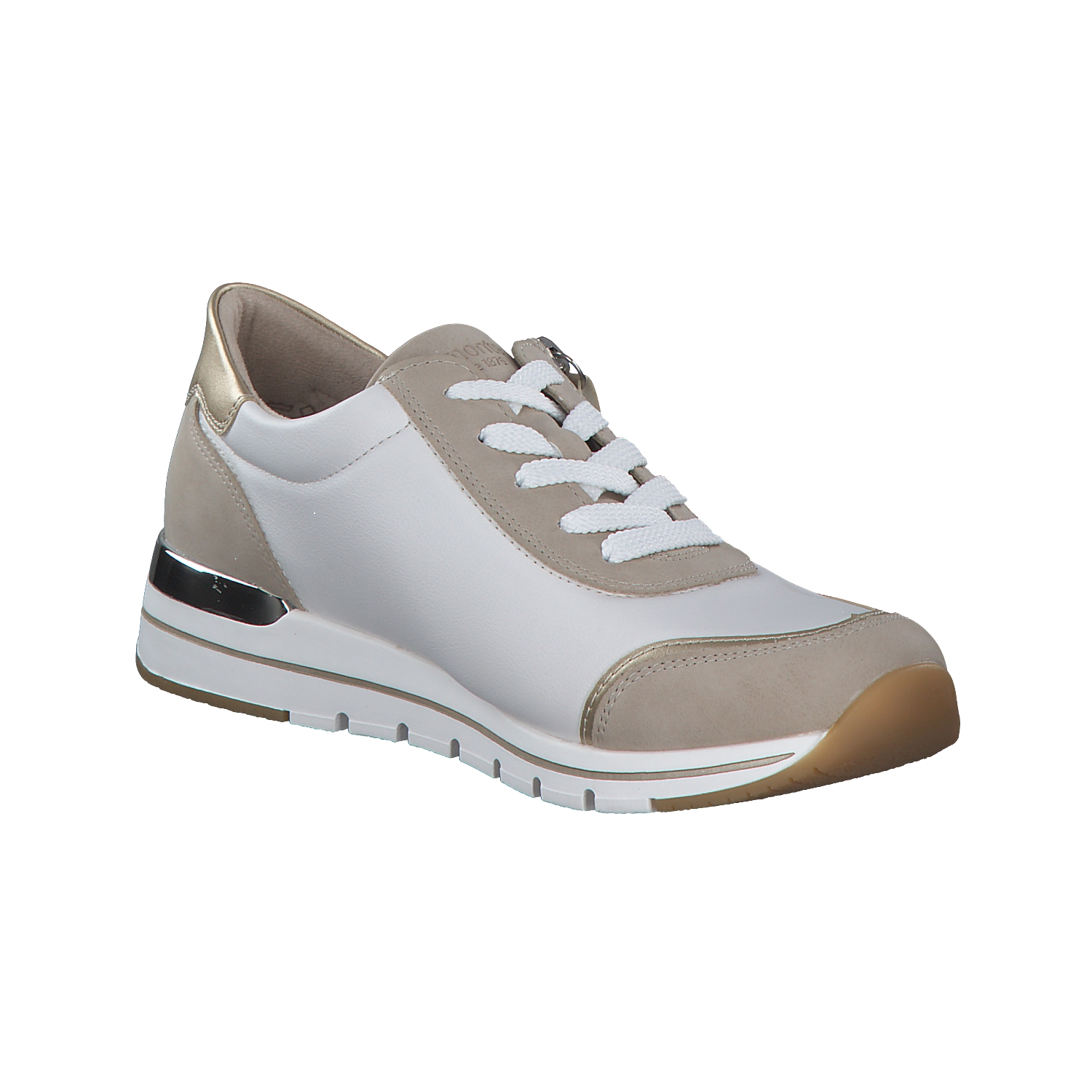 Remonte R6709, Schnürschuhe, Damen, Weiß Beige