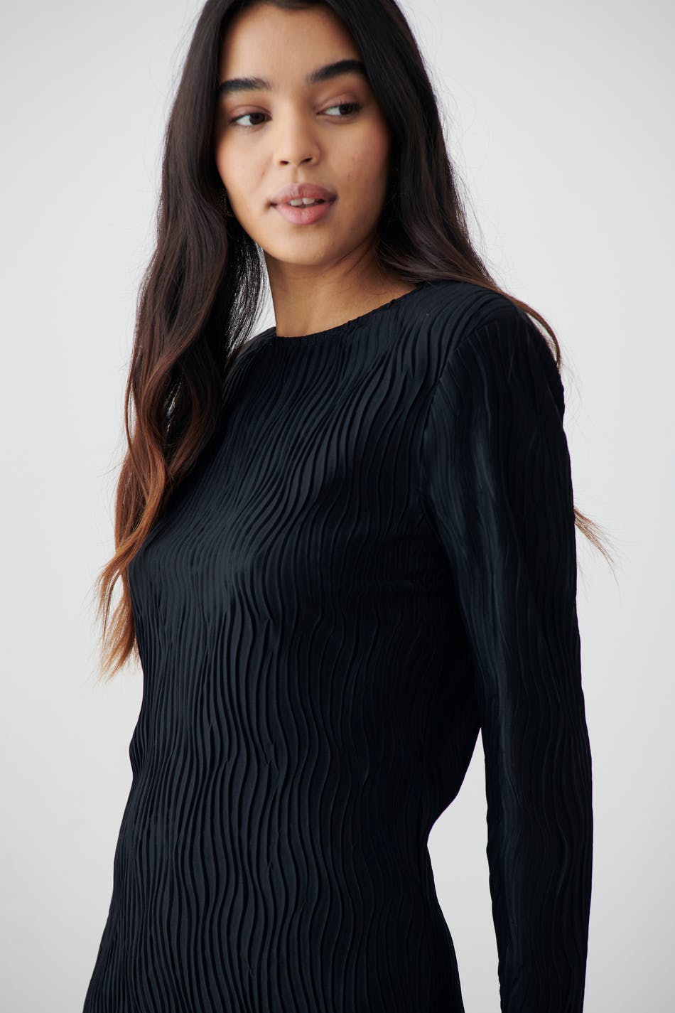 Plisse dress