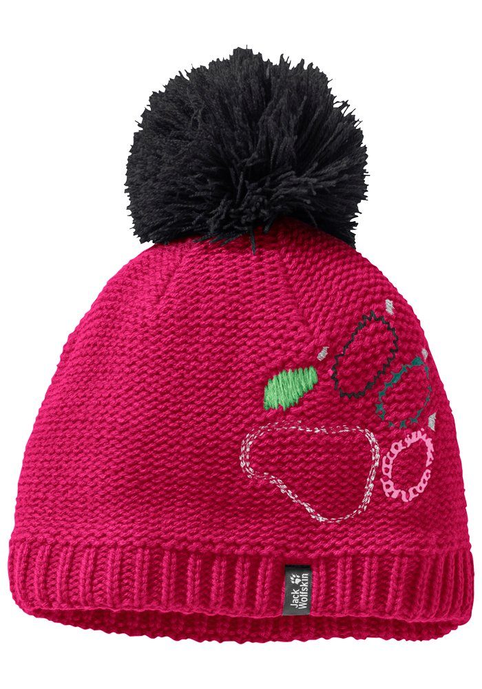 Jack Wolfskin Bommelmütze PAW KNIT CAP KIDS
