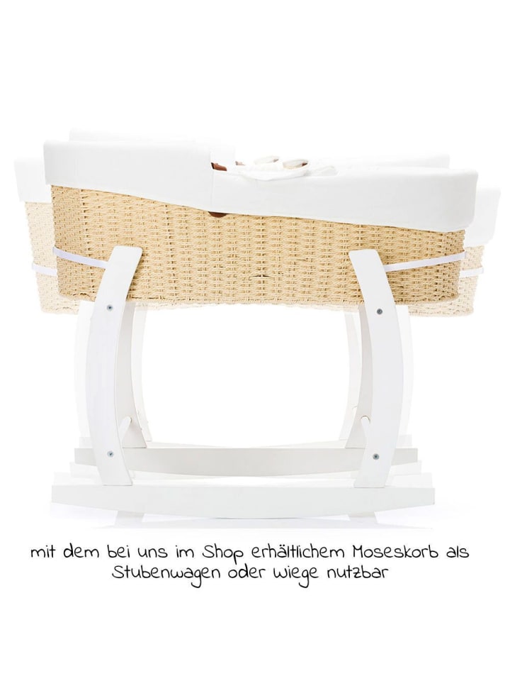 fillikid Schaukelgestell für Moseskorb - Weiß in weiss günstig kaufen onesize