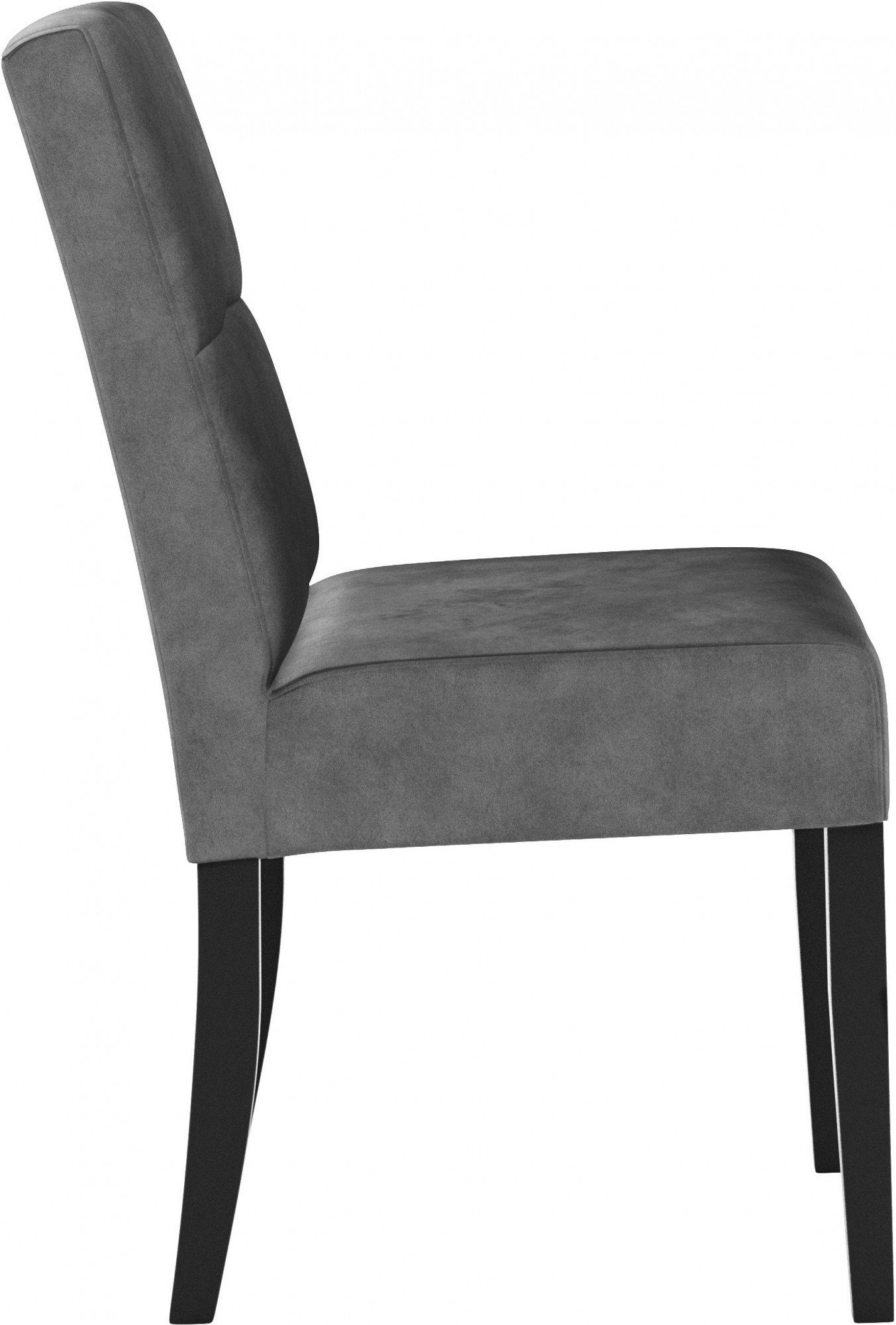 Home affaire 4-Fußstuhl Elda (Set, 2 St), 2 verschiedenen Bezugsqualitäten, mehrere Farbvarianten, Sitzhöhe 51cm