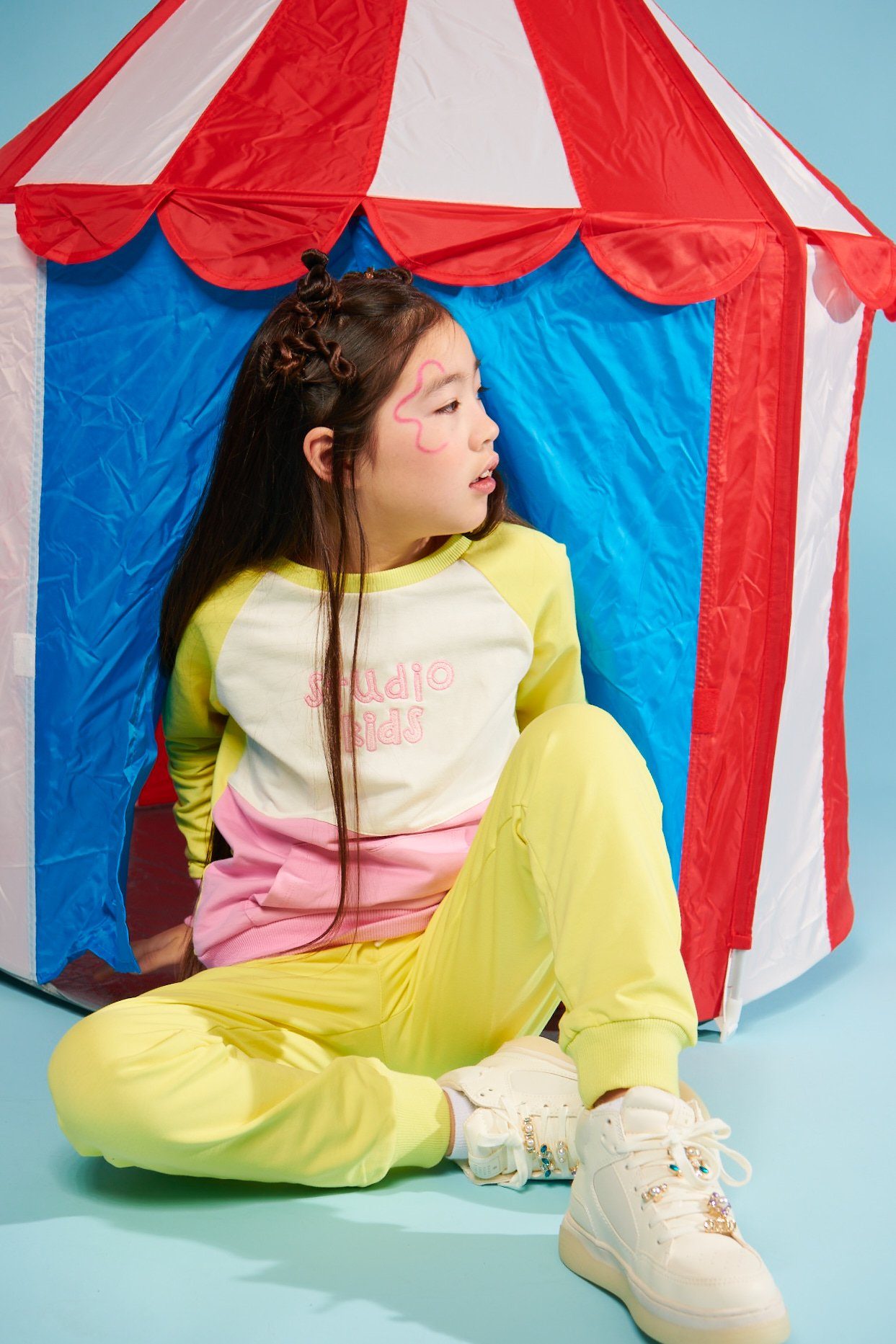 Studio Kids Rundhalspullover DUALcandy (für Mädchen) mit Runhalsausschnitt