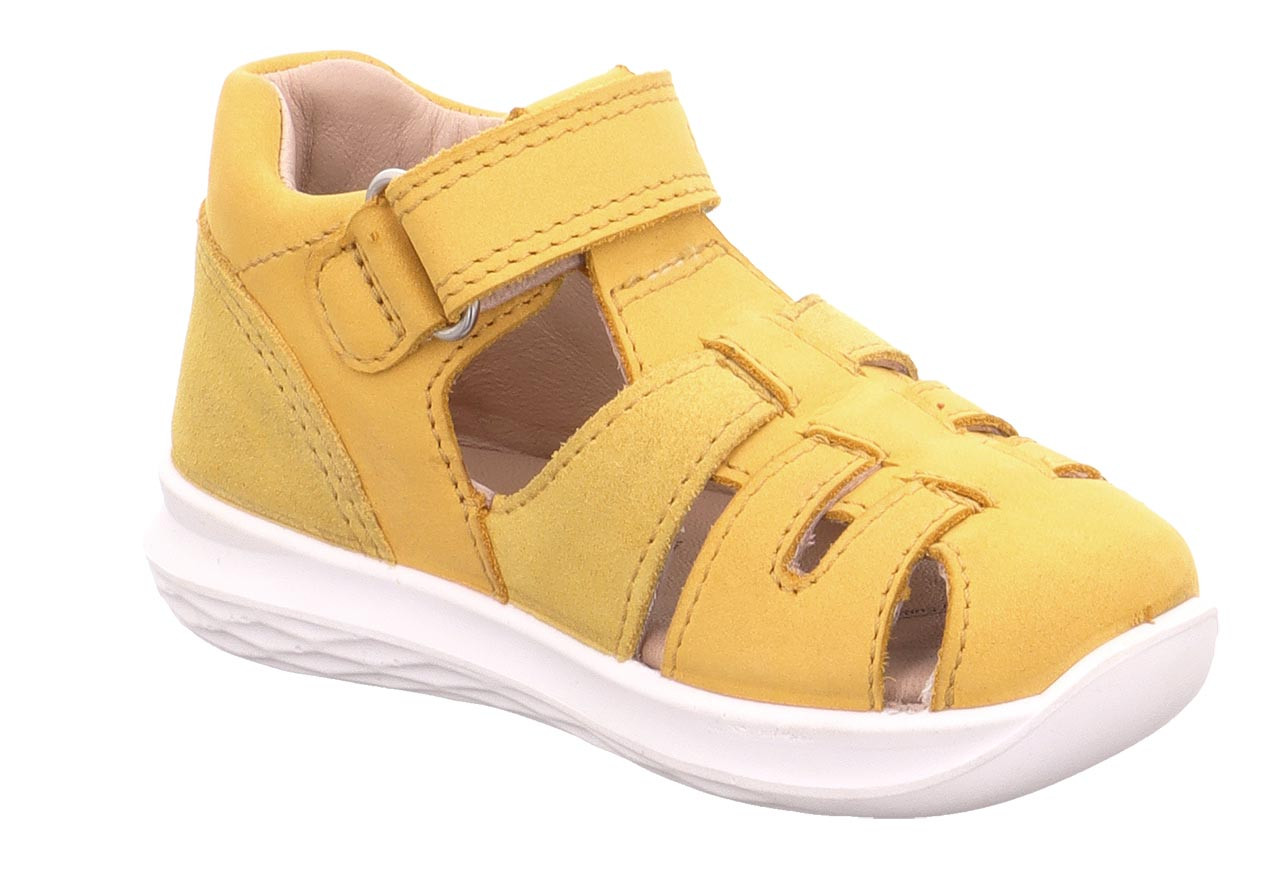 BUMBLEBEE - GelbSandale mit Klettverschluss