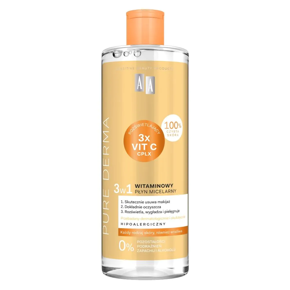 AA Pure Derma Vitamin - Μικκυλιακό υγρό με βιταμίνες 500ml