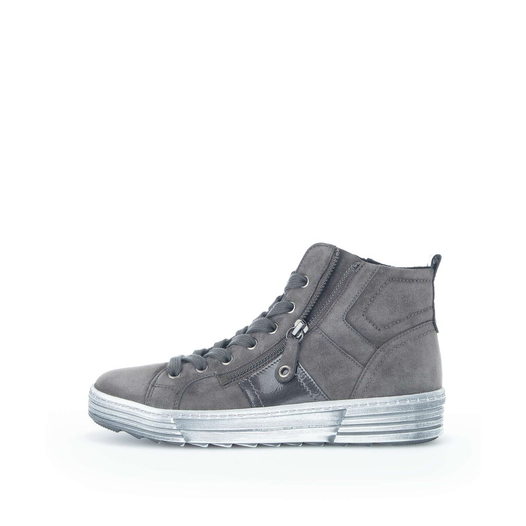 Gabor fashion Schnürstiefelette grau
