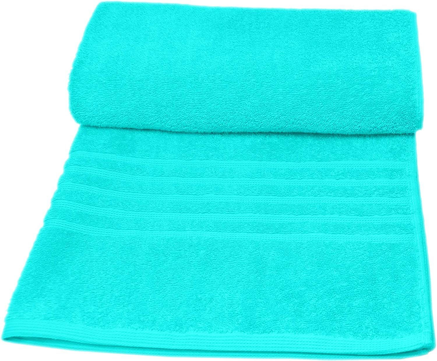 Lashuma Duschtuch London, Frottee (1-St), Saugstarkes Handtuch Türkis 70x140 cm