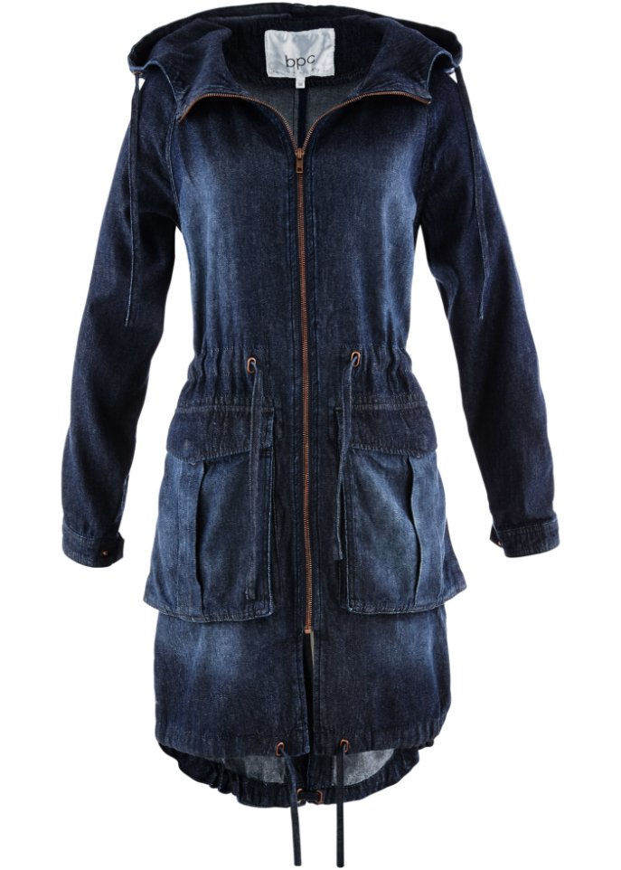 Baumwoll Jeans-Parka