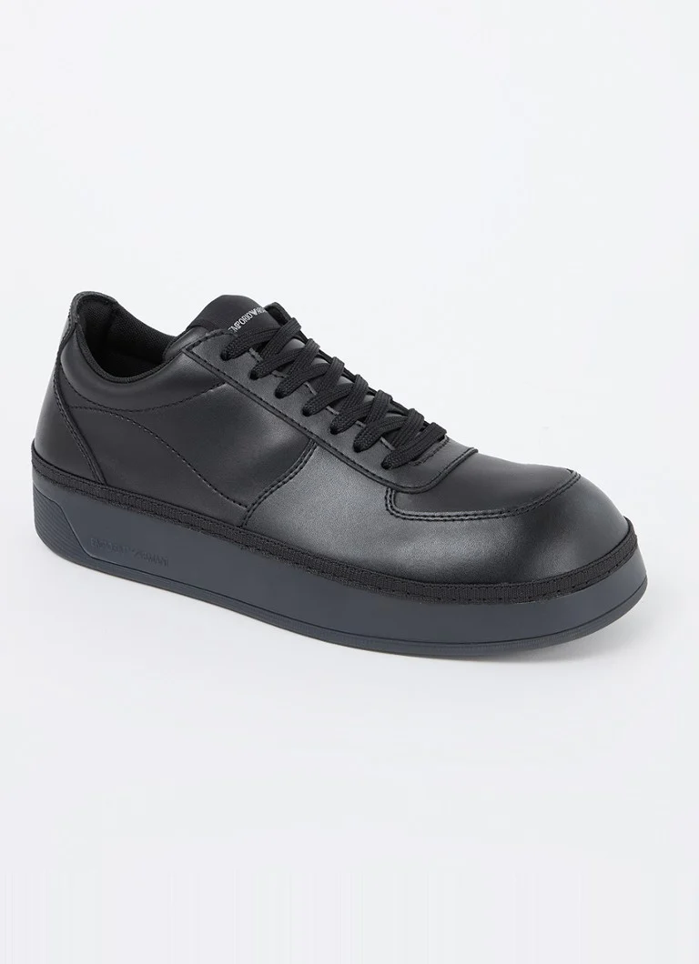 Trampki z logo Emporio Armani