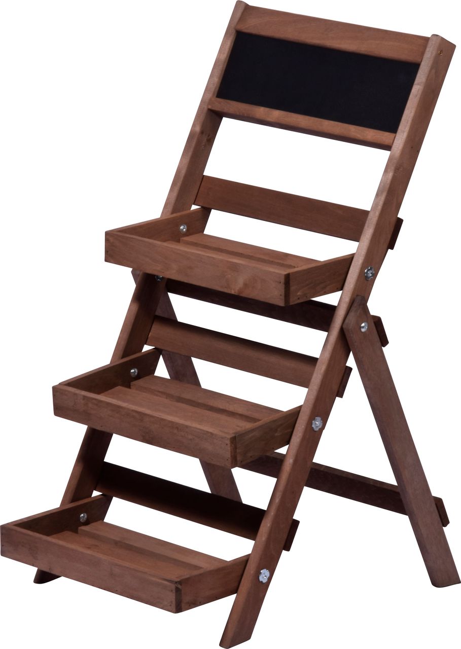 dobar Pflanztreppe mit Kreidetafel