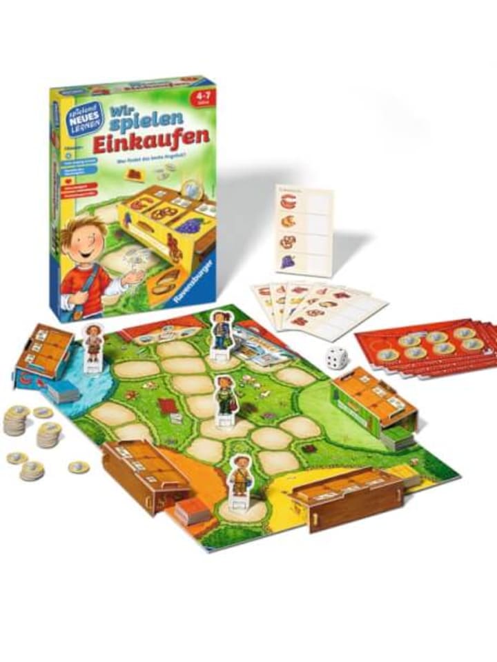 Ravensburger Brettspiel Wir spielen Einkaufen, 4-7 Jahre günstig kaufen onesize