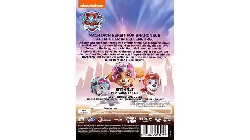 Paw Patrol: Rettung im Anflug - Jet to the Rescue