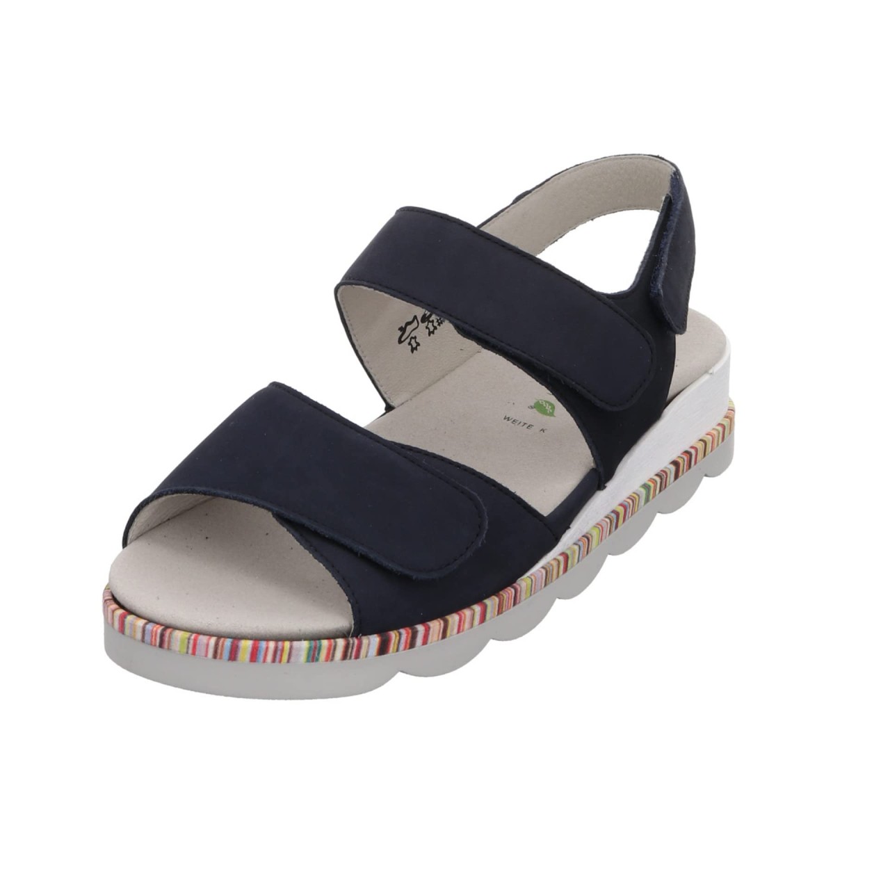 WALDLÄUFER Komfort Sandalen blau