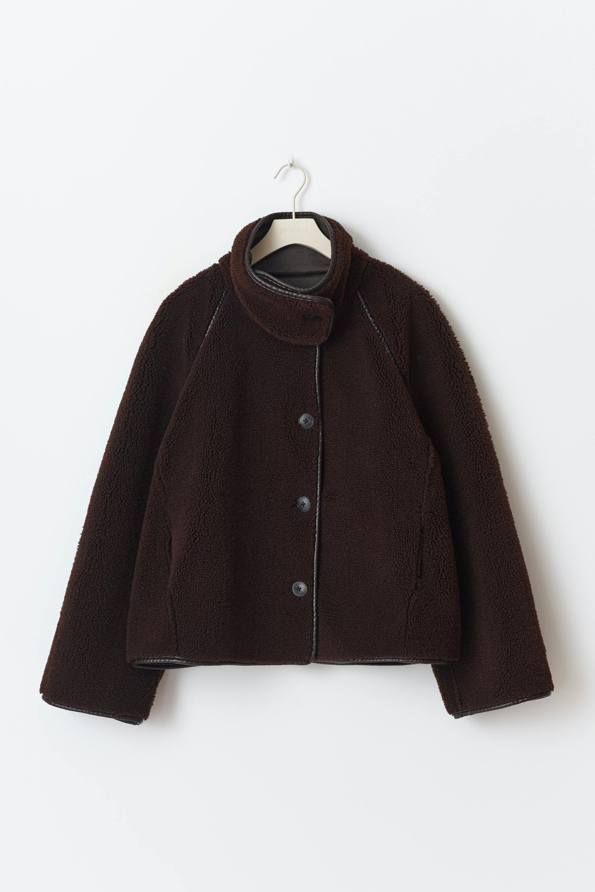 Reversible teddy jacket