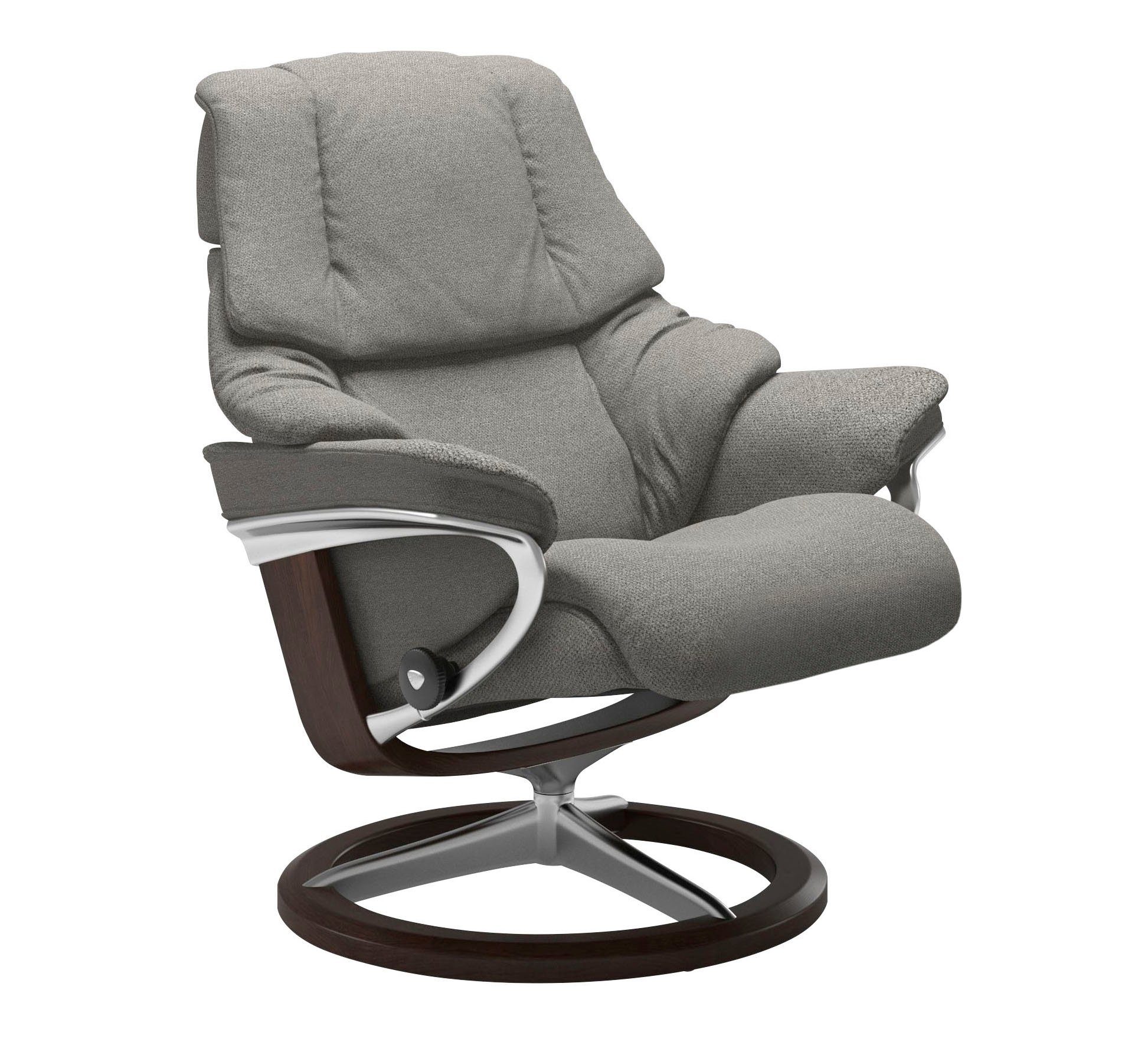 Stressless® Relaxsessel Reno, mit Signature Base, Größe S, M & L, Gestell Braun