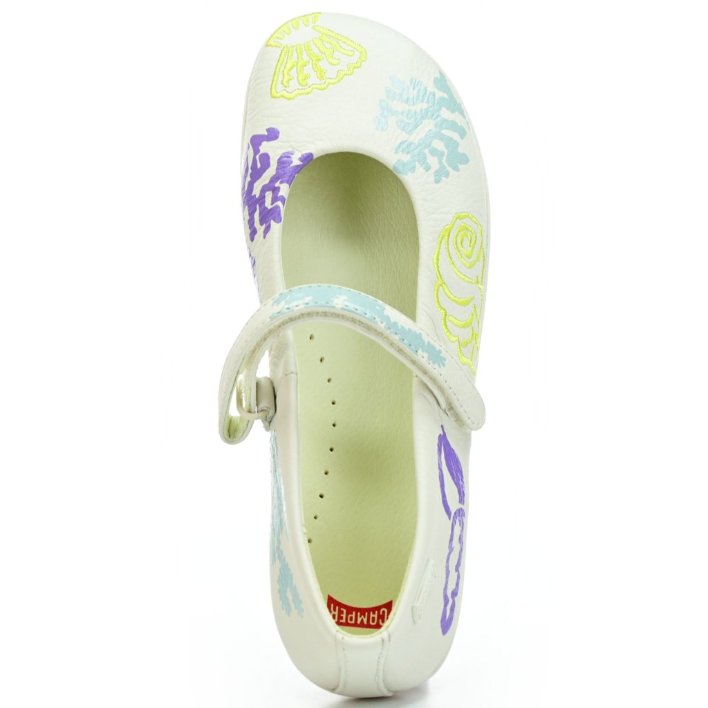 Camper Sella Houston Sea White (K800486-005) Barfußballerinas